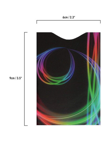 Fundas Protectores RFID Kurtzy - Paquete de 8 Tarjetas 8.8x5.8cm