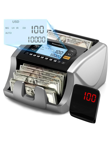 Contador de Dinero Tamodeix QX-1000 con Pantalla LCD