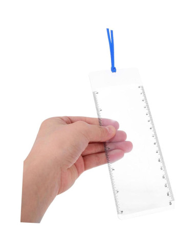 Lupa de Marcador Portátil NUOBESTY 3x con Regla 19cm