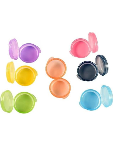 Organizador de Pastillas Sndperiexam 4 Pcs Multicolor Portátil