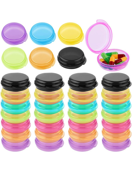 35 Piezas Organizador de Pastillas WLLHYF Caja de Viaje 35 Piezas Organizador de Pastillas WLLHYF Caja de Viaje