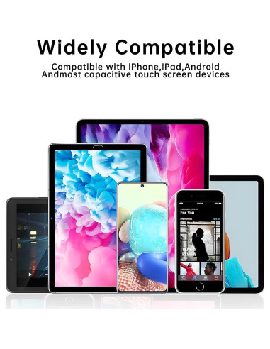 Stylus 2-en-1 Bopomofo 5 Pcs Alta Precisión Pantalla Táctil