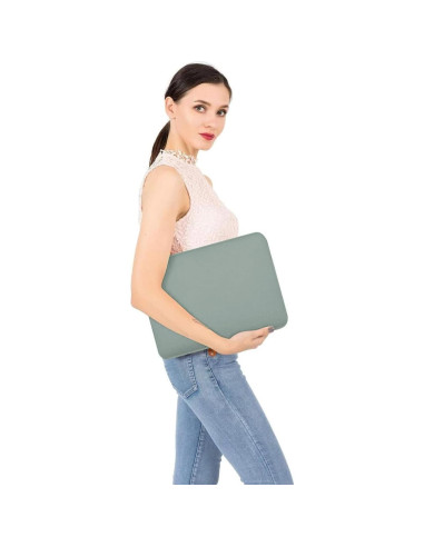 Funda para Laptop MOSISO 13" Neopreno Verde Antiguo