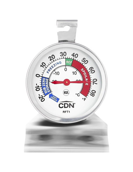 Termómetro de Refrigerador y Freezer CDN RFT1 ProAccurate Termómetro de Refrigerador y Freezer CDN RFT1 ProAccurate