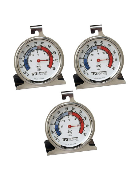 Termómetro de Refrigerador-Congelador Tru Temp - Paquete de 3 Termómetro de Refrigerador-Congelador Tru Temp - Paquete de 3