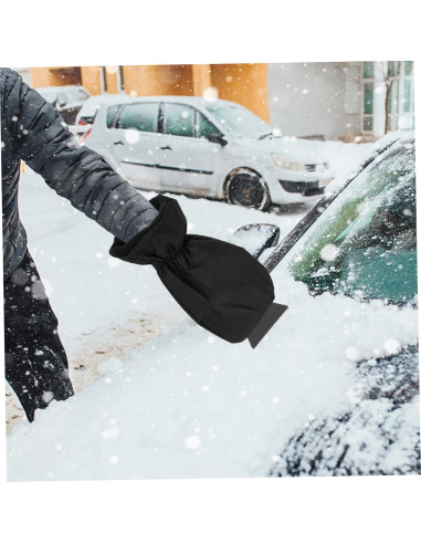 Raspador de Hielo VICASKY para Automóvil - Pala de Nieve Ergonómica