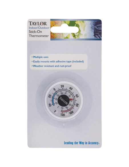 Termómetro Adherente Taylor Mini - Rango -40C a 48.9C Termómetro Adherente Taylor Mini - Rango -40C a 48.9C