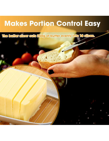Cortador Multifuncional de Queso y Mantequilla WYCWYQDR 19.56cm