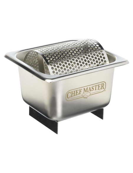 Rodillo de Mantequilla Chef Master 90021 Acero Inoxidable 1,02kg Rodillo de Mantequilla Chef Master 90021 Acero Inoxidable 1,02kg