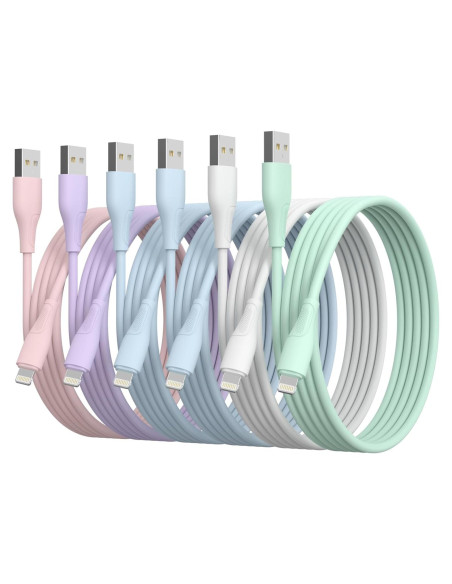 6 Cables Lightning NKNZLY 0.91/1.83/3.05 m MFi iPhone 6 Cables Lightning NKNZLY 0.91/1.83/3.05 m MFi iPhone