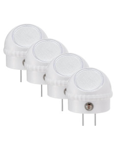 Luz Nocturna LED Maxxima MLN-10 con Sensor Automático - 4 Pzas