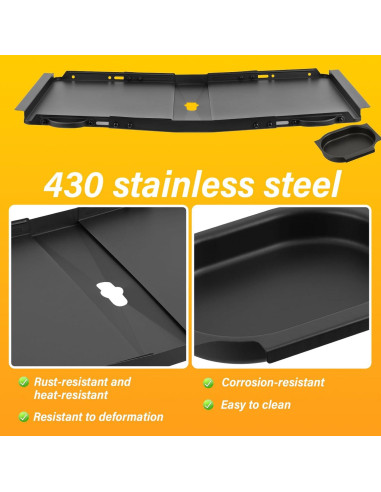 Bandeja de Grasa Universal Suranew para Parrillas Dyna Glo 61-76cm