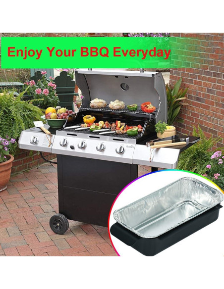 Bandejas de Goteo Desechables Aluminio DONSIQIZZ 30-Pack 19.3x8.6 cm Bandejas de Goteo Desechables Aluminio DONSIQIZZ 30-Pack 19.3x8.6 cm
