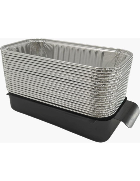 Soporte de Taza de Grasa Charbroil 9328812P06 con 10 Forros Soporte de Taza de Grasa Charbroil 9328812P06 con 10 Forros