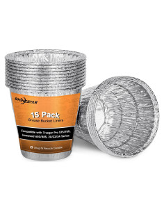 Forros de Cubo de Goteo Desechables SHINESTAR 15-Pack 12.7cm