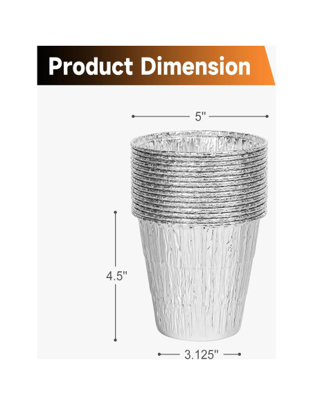 Forros de Cubo de Goteo Desechables SHINESTAR 15-Pack 12.7cm Forros de Cubo de Goteo Desechables SHINESTAR 15-Pack 12.7cm