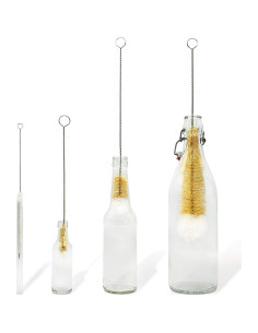 Juego de Cepillos Limpiadores de Botellas Bambaw - 4 Piezas 2