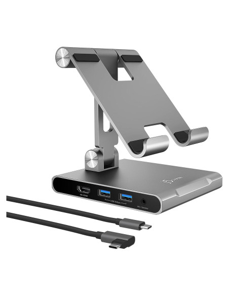 Soporte Ajustable j5create JTS224 para iPad Pro 8 en 1 Soporte Ajustable j5create JTS224 para iPad Pro 8 en 1