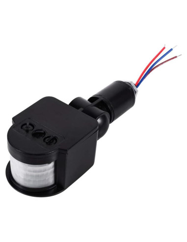 Detector de Movimiento LED EVTSCAN 180 12m PIR Infrarrojo