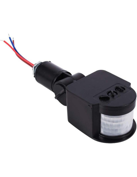 Detector de Movimiento LED EVTSCAN 180 12m PIR Infrarrojo Detector de Movimiento LED EVTSCAN 180 12m PIR Infrarrojo