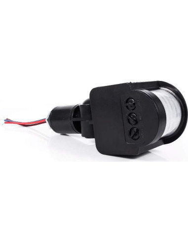 Detector de Movimiento LED EVTSCAN 180 12m PIR Infrarrojo