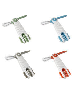 Juego de cepillos de limpieza 3 en 1 Chemimoso - 4 piezas