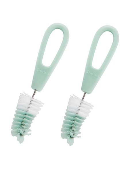Cepillo de Pezón Rotatorio Simba Verde Set de 2 Cepillo de Pezón Rotatorio Simba Verde Set de 2