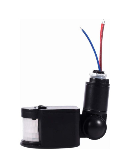 Detector de Movimiento LED EVTSCAN 180 12m PIR Infrarrojo Detector de Movimiento LED EVTSCAN 180 12m PIR Infrarrojo