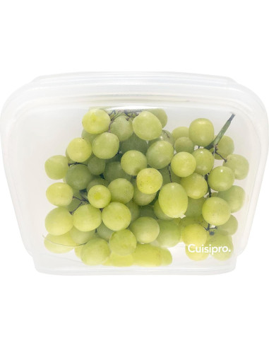 Bolsa de Silicona Reutilizable Cuisipro 1.24L Transparente