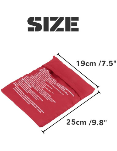 Bolsas de Microondas Reutilizables Vipolish 4 Paquetes 0.01 kg
