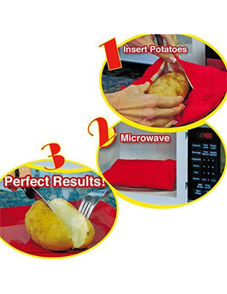 Bolsas de Microondas Reutilizables Vipolish 4 Paquetes 0.01 kg Bolsas de Microondas Reutilizables Vipolish 4 Paquetes 0.01 kg