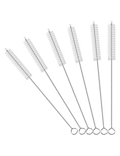 Set de 6 Cepillos Limpiadores de Popotes CIDYAUST 26.9 cm
