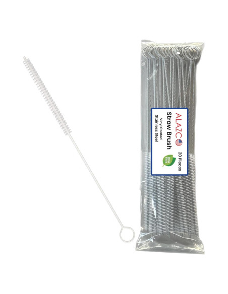 Cepillo Limpiador de Popotes ALAZCO 30.48 cm 20 Piezas Cepillo Limpiador de Popotes ALAZCO 30.48 cm 20 Piezas