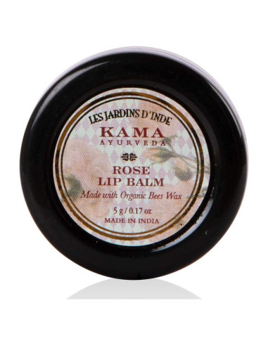 Bálsamo Labial de Rosa Kama Ayurveda 5g Hidratante