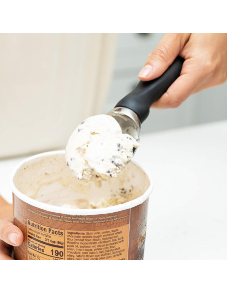 Cuchara para Helado Spring Chef Acero Inoxidable 18/8 Negra Cuchara para Helado Spring Chef Acero Inoxidable 18/8 Negra