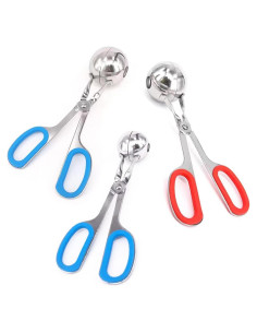 Cucharas para Carne TuNan Acero Inoxidable 3 Piezas 4.5cm 3.5cm