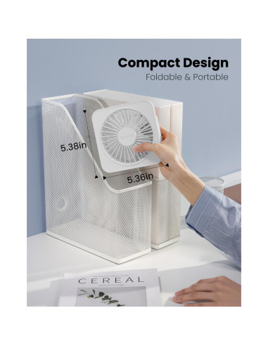 Ventilador de Escritorio Gaiatop DF-01 USB 3 Velocidades 180