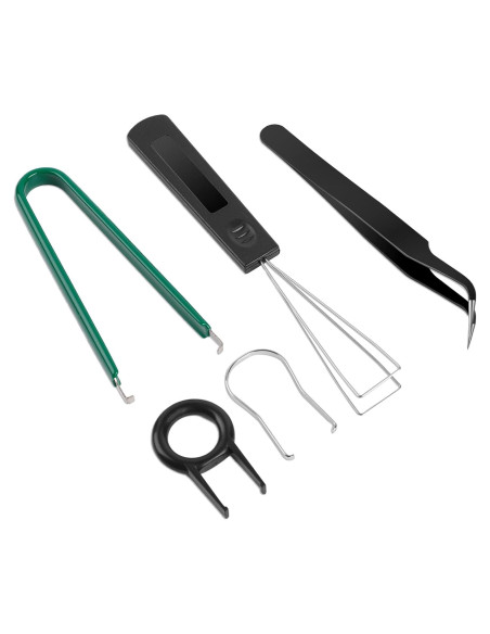 Kit de Extractores de Teclas Sliverdew 5 Piezas para Teclado Kit de Extractores de Teclas Sliverdew 5 Piezas para Teclado