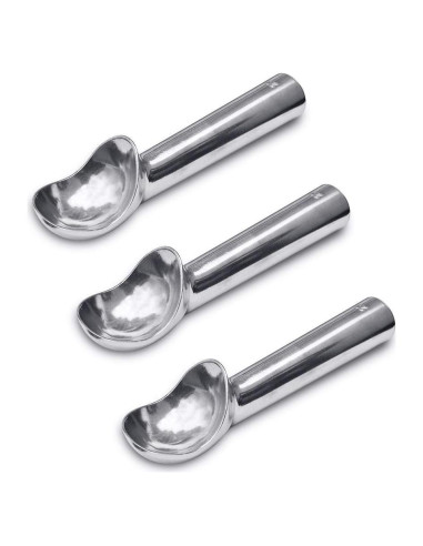 Cucharón de Helado de Aluminio Cozihom 60ml - 3 Piezas