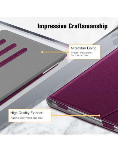Funda Fintie para iPad 10.2" 9/8/7 Gen. Soporte Multiángulo