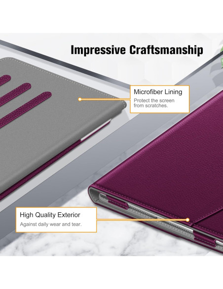 Funda Fintie para iPad 10.2" 9/8/7 Gen. Soporte Multiángulo Funda Fintie para iPad 10.2" 9/8/7 Gen. Soporte Multiángulo