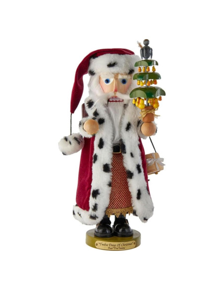 Nuez Musical Steinbach 12 Días de Navidad Santa 44.5 cm Nuez Musical Steinbach 12 Días de Navidad Santa 44.5 cm