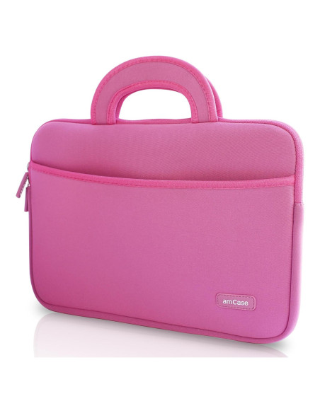 Funda Neopreno amCase 13.3" Rosa para Chromebook y MacBook Funda Neopreno amCase 13.3" Rosa para Chromebook y MacBook