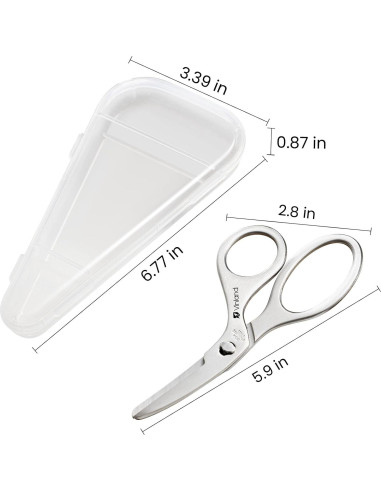 Tijeras de Comida para Bebés Vinland de Acero Inoxidable
