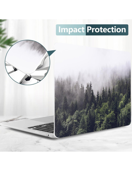 Funda DONGKE para MacBook Air 13.3" 2021-2018 Bosque Funda DONGKE para MacBook Air 13.3" 2021-2018 Bosque