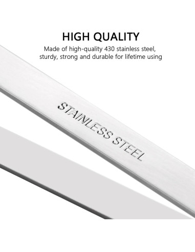 Pinzas de Huesos de Pescado Iziusy Acero Inoxidable 11.68 cm 2 Piezas