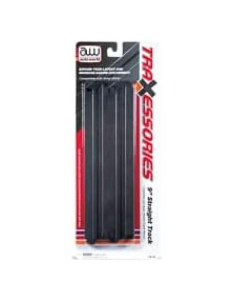 Pista Recta Auto World 2 Unidades 229mm para Set de Carreras Pista Recta Auto World 2 Unidades 229mm para Set de Carreras