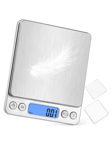 Báscula Digital de Bolsillo NEXT-SHINE 500g x 0.01g LCD