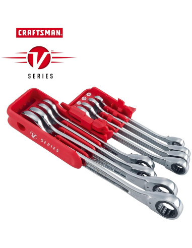 Juego de Llaves de Vaso Combinadas CRAFTSMAN 8 Piezas