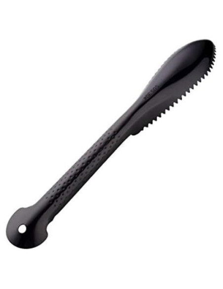 Removedor de Escamas de Pescado Acero Inoxidable Negro 29.2cm Removedor de Escamas de Pescado Acero Inoxidable Negro 29.2cm